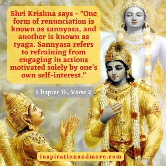 Bhagavad Gita Verses - Chapter 18