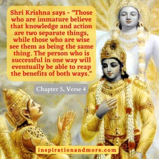 Bhagavad Gita Verses - Chapter 5