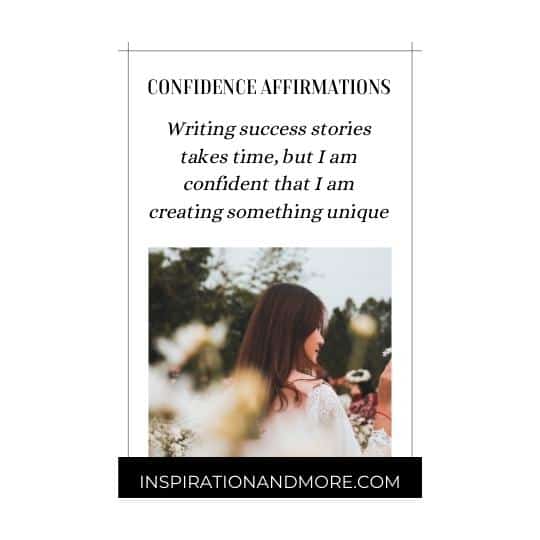 Confidence Affirmations