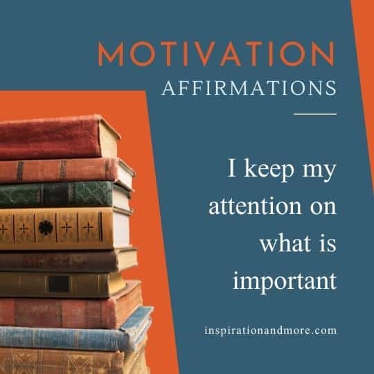 Motivation Positive Affirmations